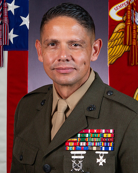 Sgt. Maj. Carlos Ruiz, USMC