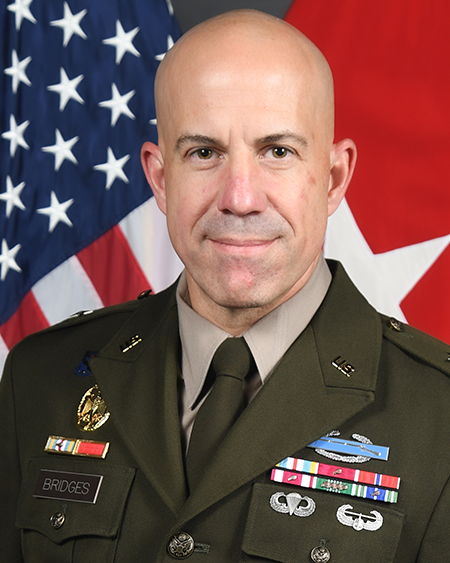Brig. Gen. Chad Bridges, ARNG